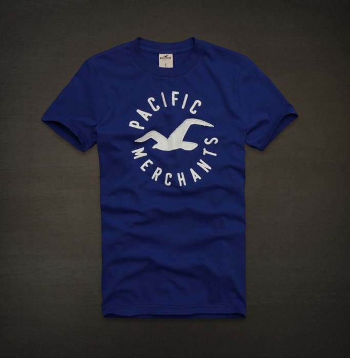 Hollister Hombres De Cuello Redondo Corto Remera HCO4182